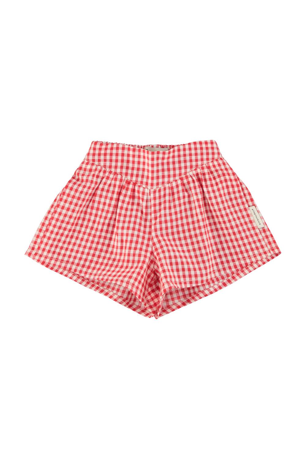 Piupiuchick shorts | red & ecru checkered