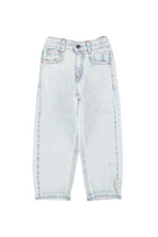 Piupiuchick unisex trousers | washed light blue denim