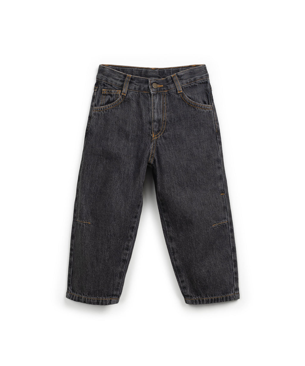 Play up denim trousers | grafite
