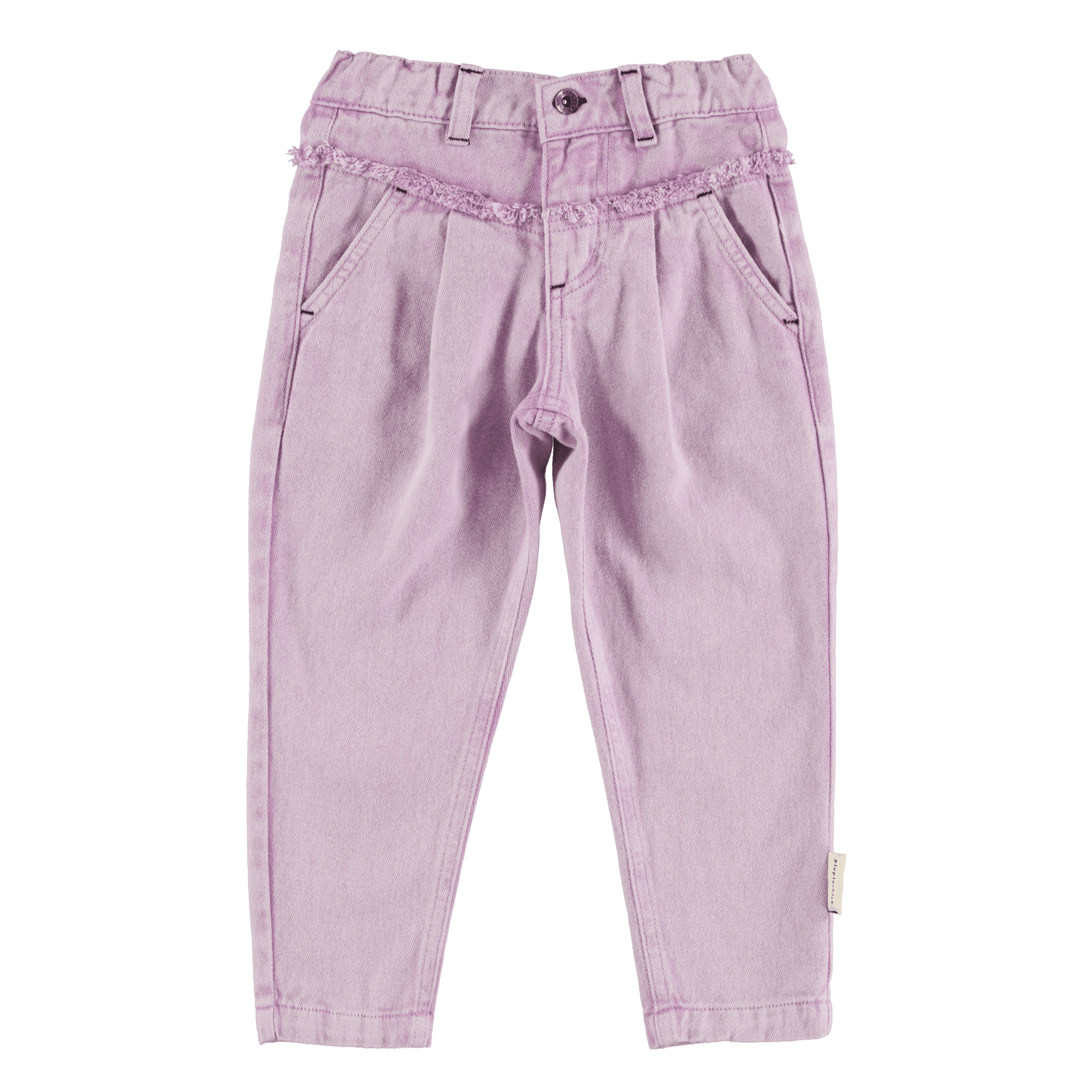 Piupiuchick mom fit trousers | lilac