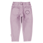 Piupiuchick mom fit trousers | lilac