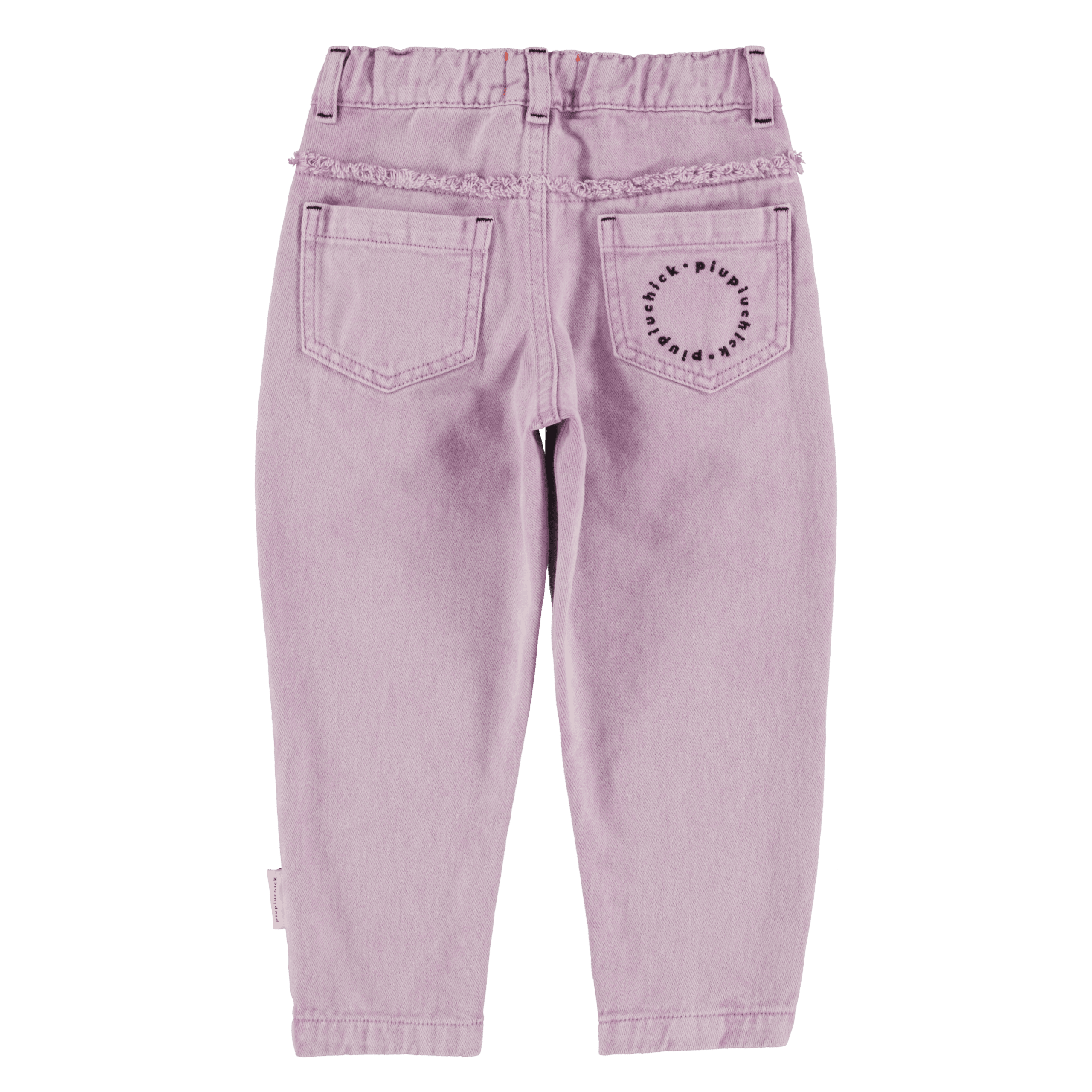 Piupiuchick mom fit trousers | lilac
