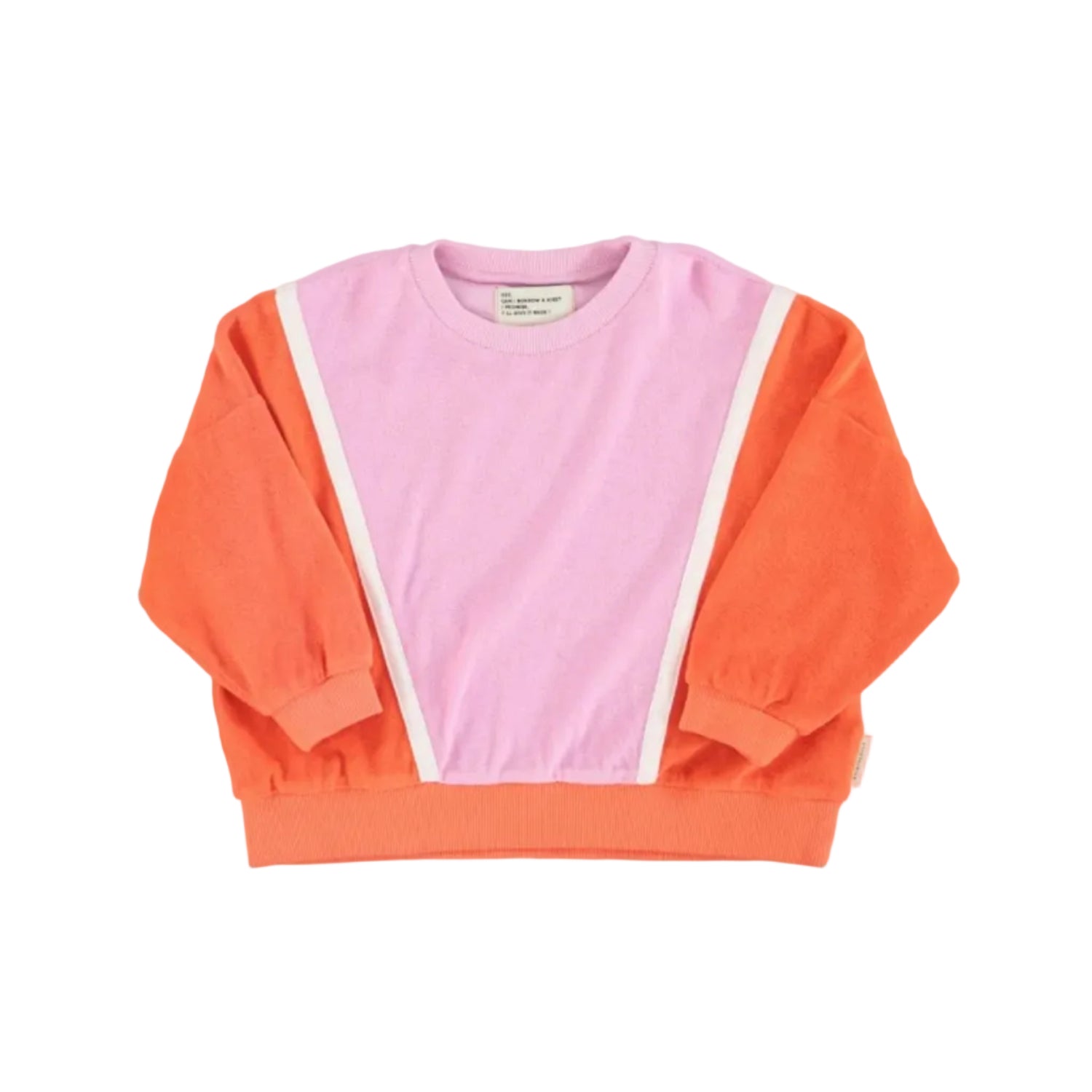 Piupiuchick sweatshirt | orange & lavender