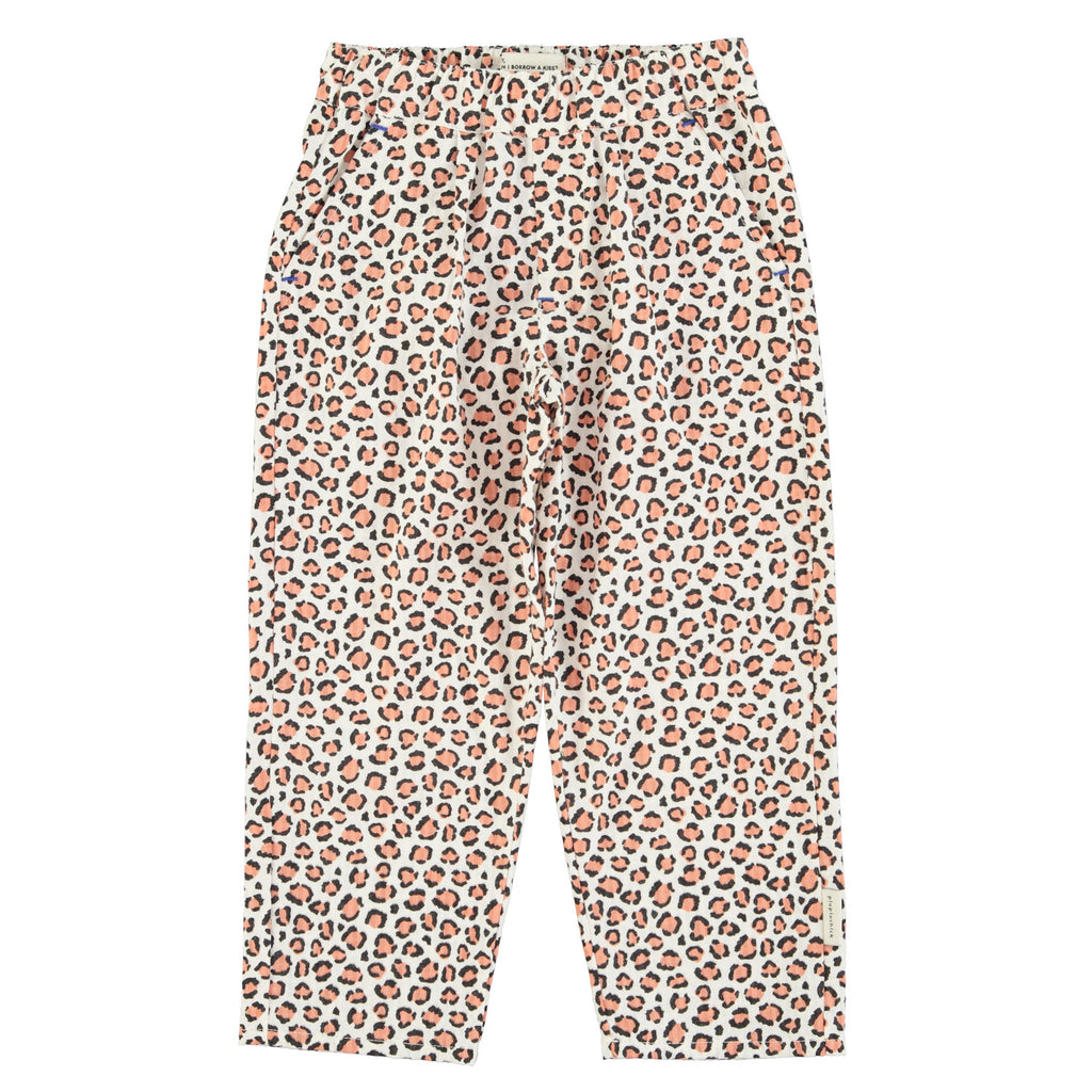 Piupiuchick trousers | ecru animal print