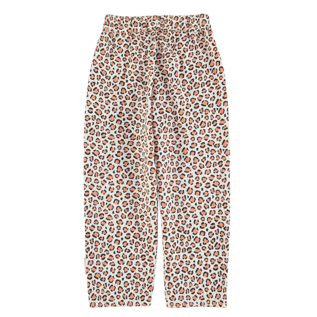 Piupiuchick trousers | ecru animal print