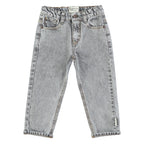 Piupiuchick unisex denim trousers | washed grey denim