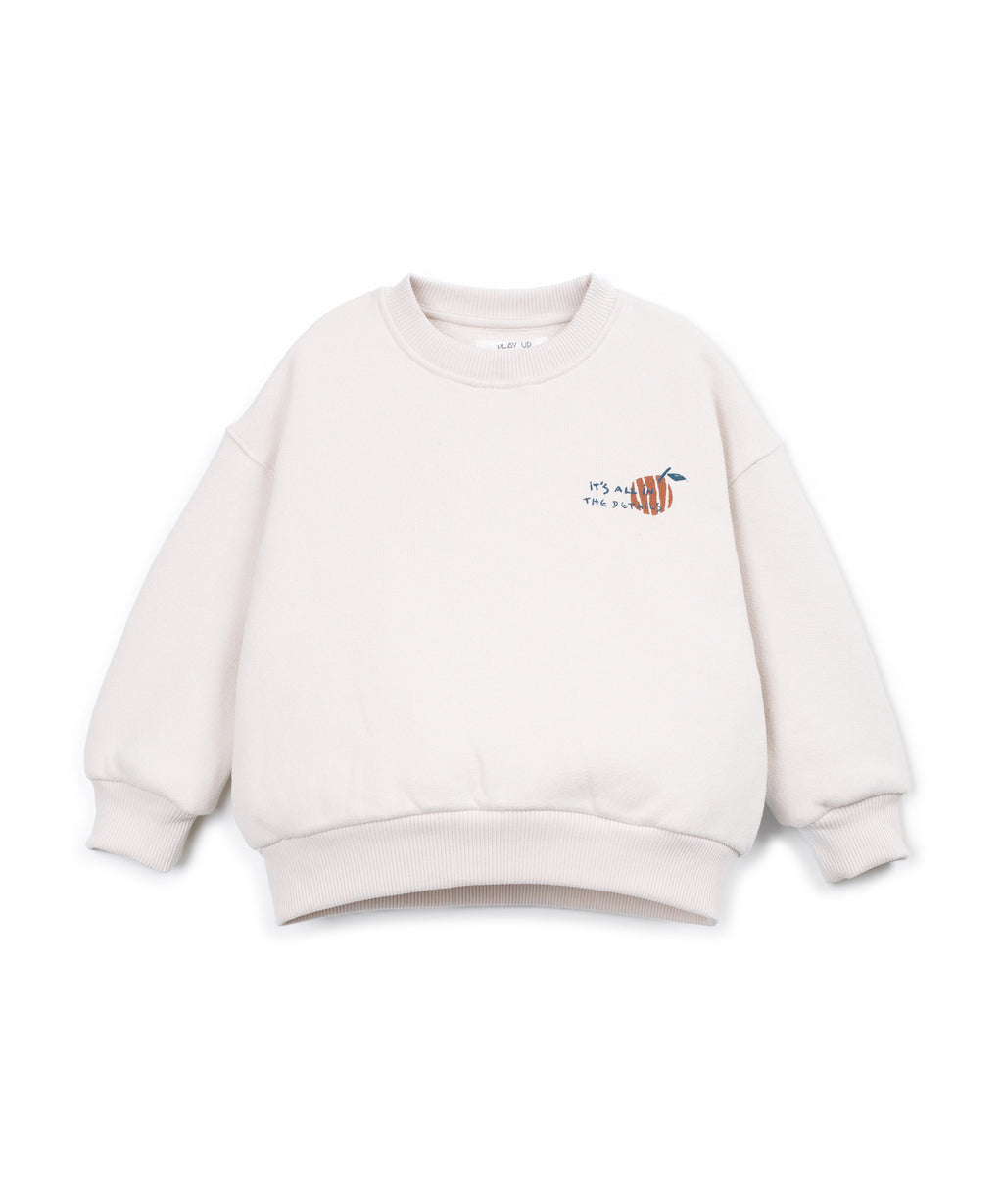 Play Up cotton knit sweater | sketches