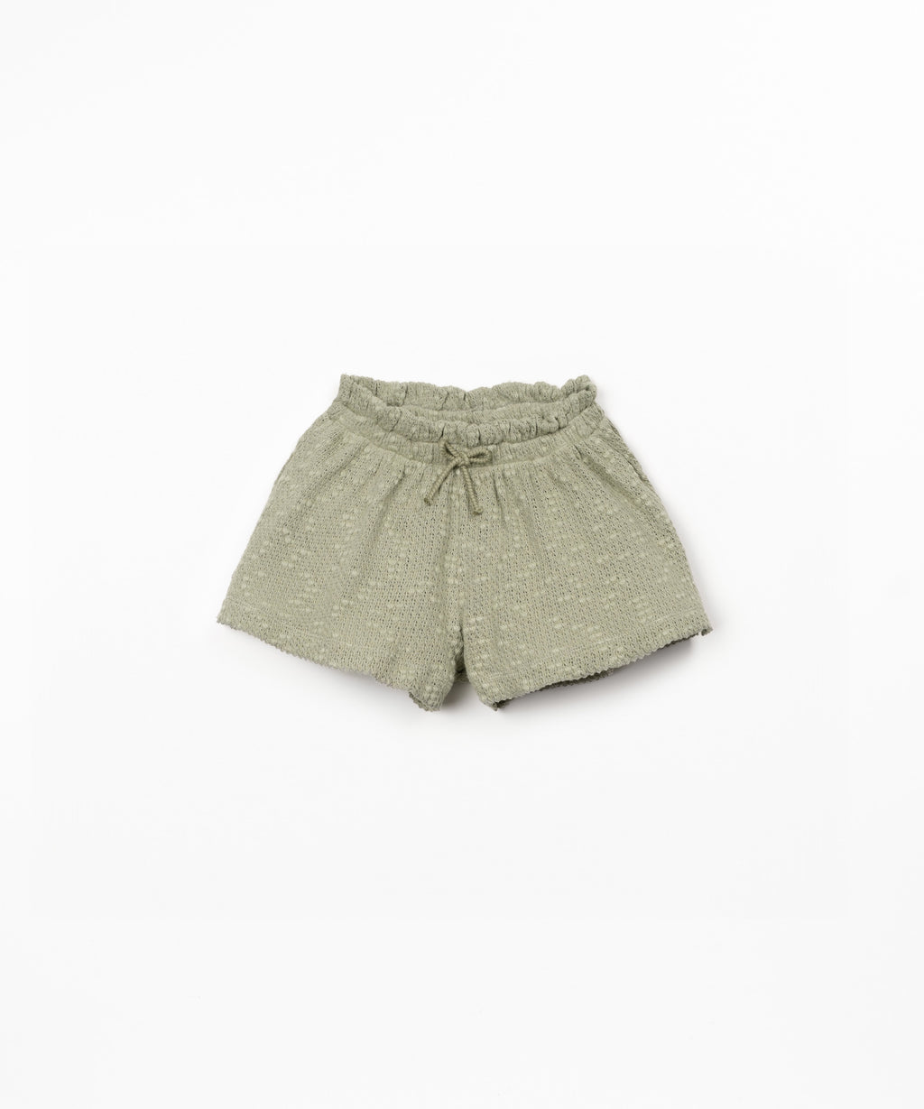 Play Up embellished piqué shorts | texture