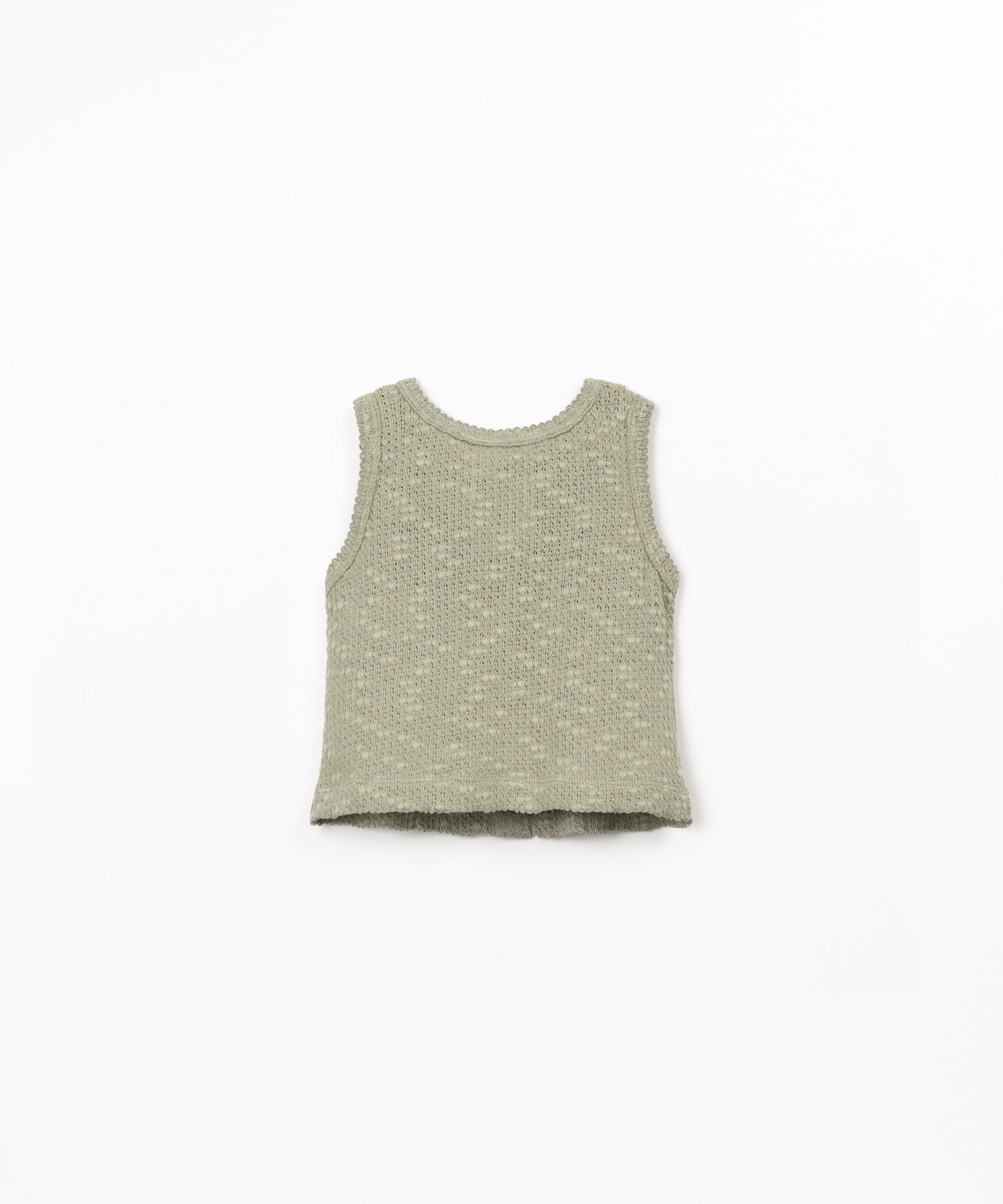 Play Up embellished piqué top | texture