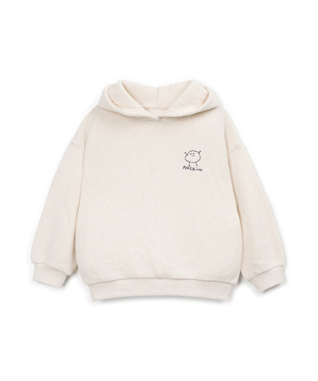 Play Up hooded knit sweater | sketches