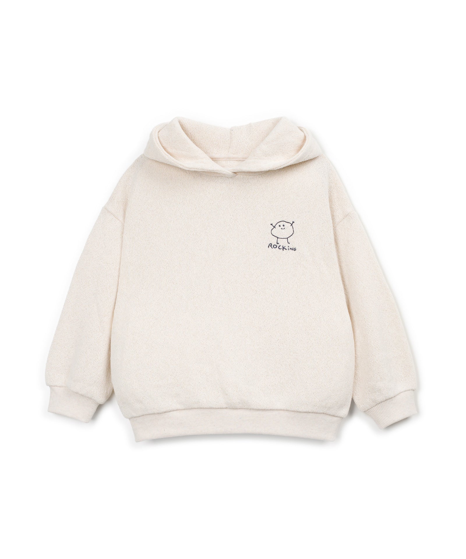 Play Up hooded knit sweater | sketches