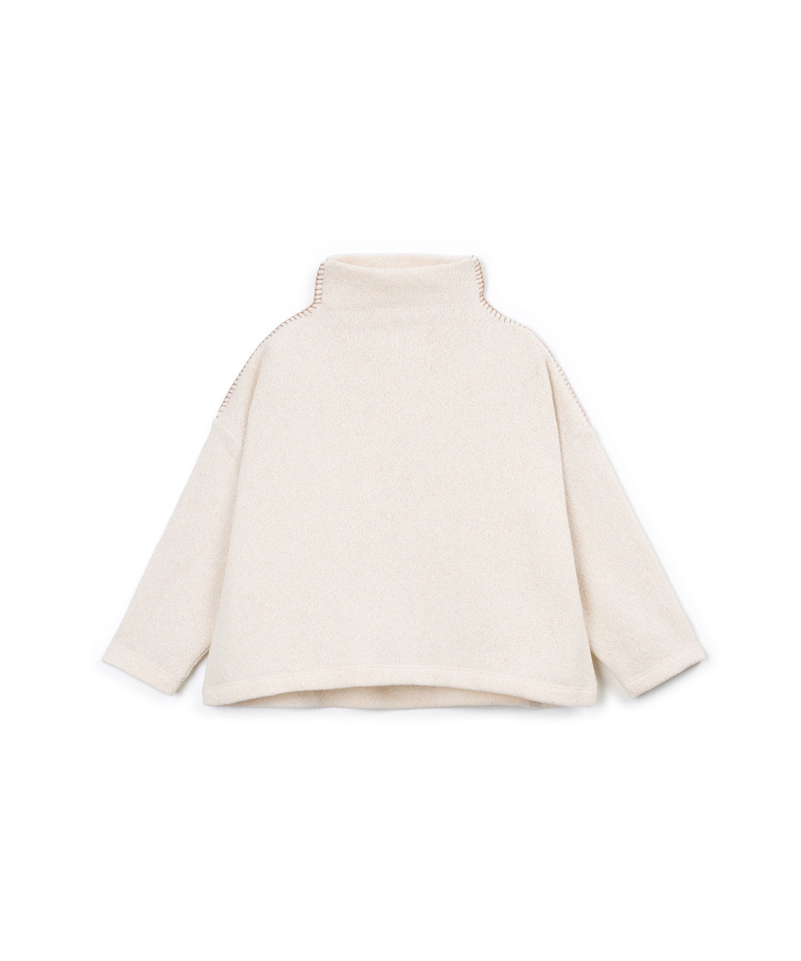Play Up knit sweater with mock neck | sketches