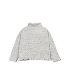 Play Up organic cotton knit sweater | cat