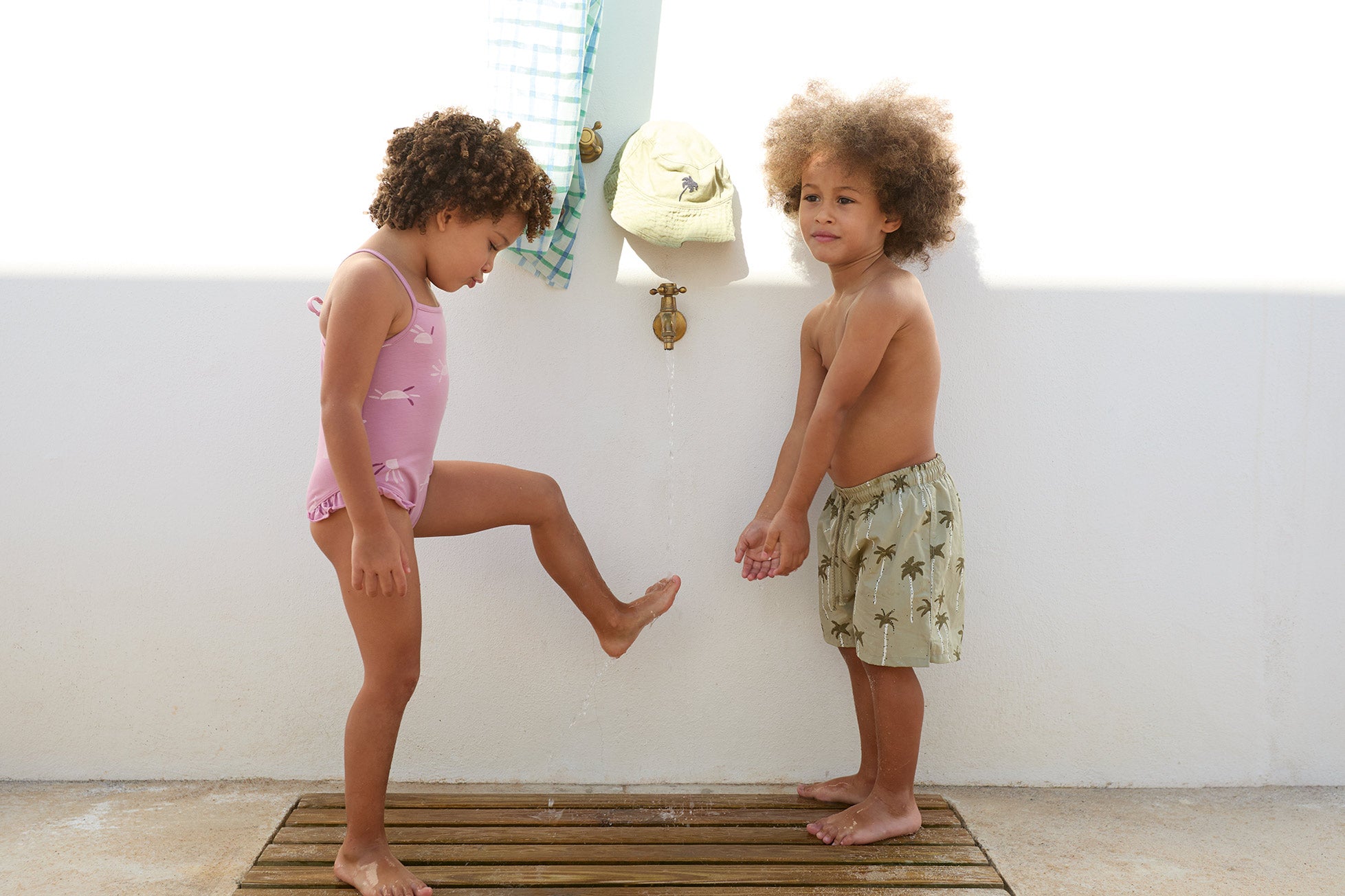 Play Up printed swim shorts | texture