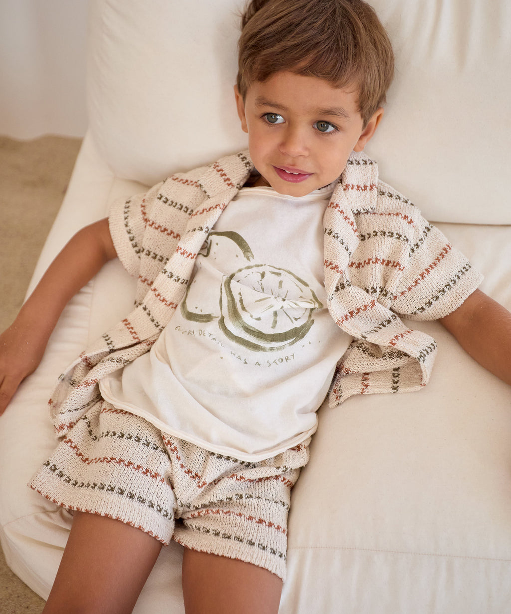 Play Up striped jersey shorts | sew