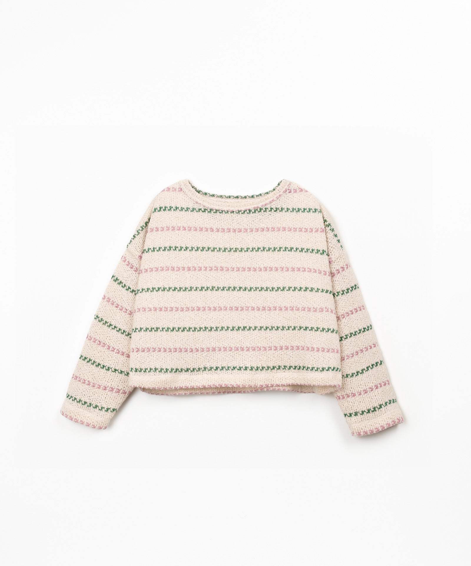 Play Up striped jersey sweater | sculpture