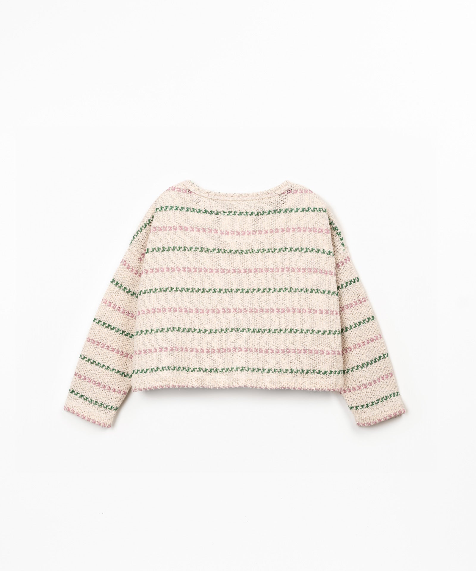 Play Up striped jersey sweater | sculpture