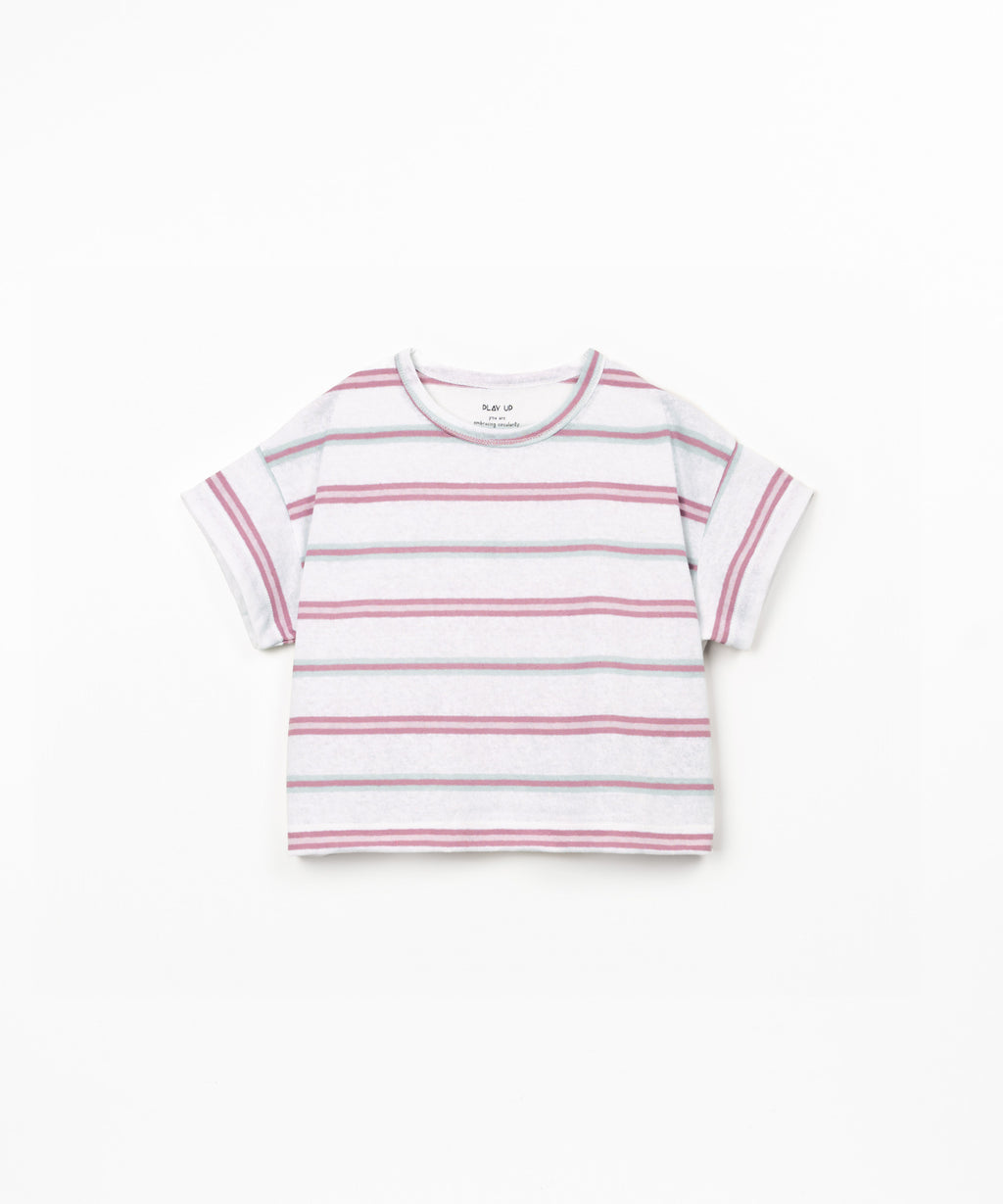 Play Up striped jersey tshirt | studio