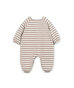 Play Up striped knit jumpsuit | drawing