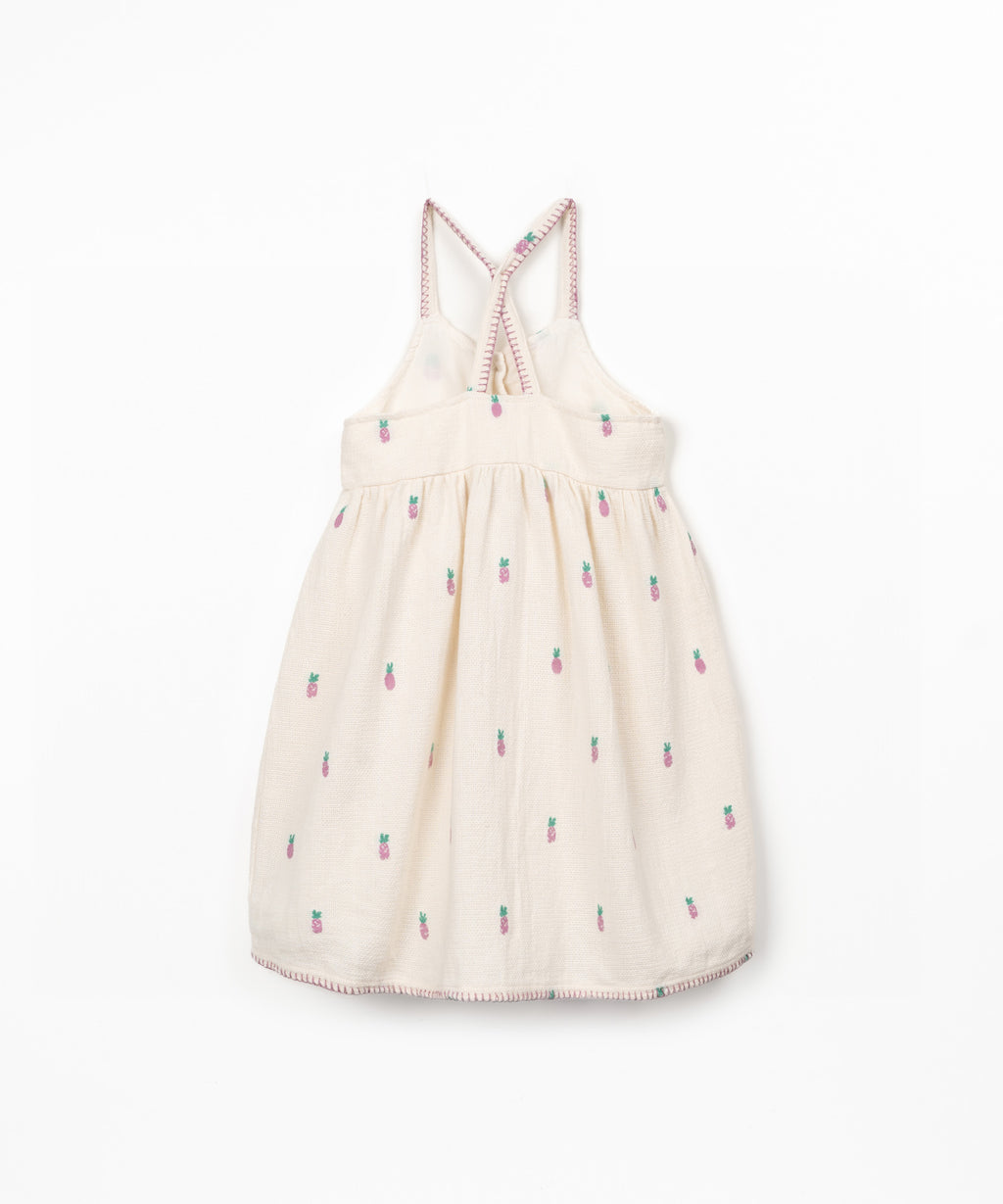 Play Up woven dress | pineapple