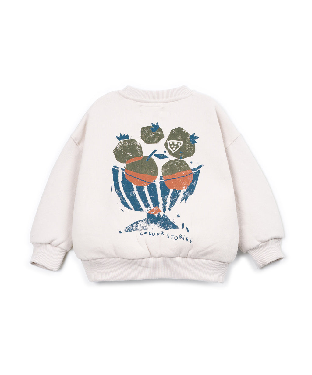 Play Up cotton knit sweater | sketches