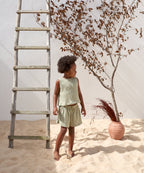 Play Up embellished piqué top | texture