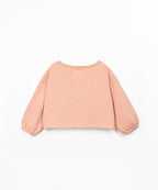 Play Up fleece sweater | tulip