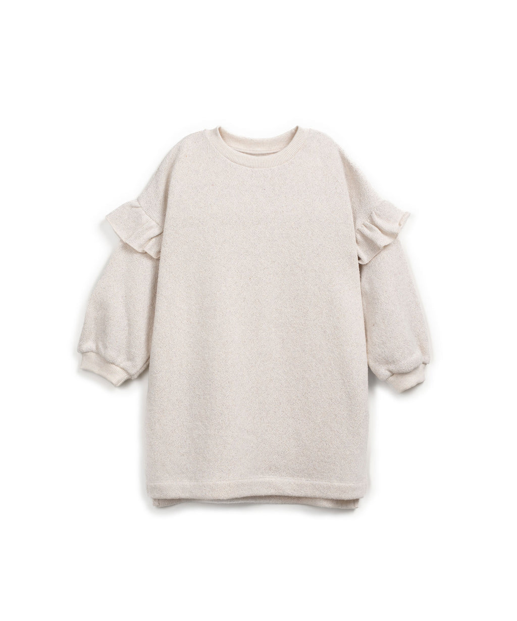 Play up oversized jersey dress | pencil