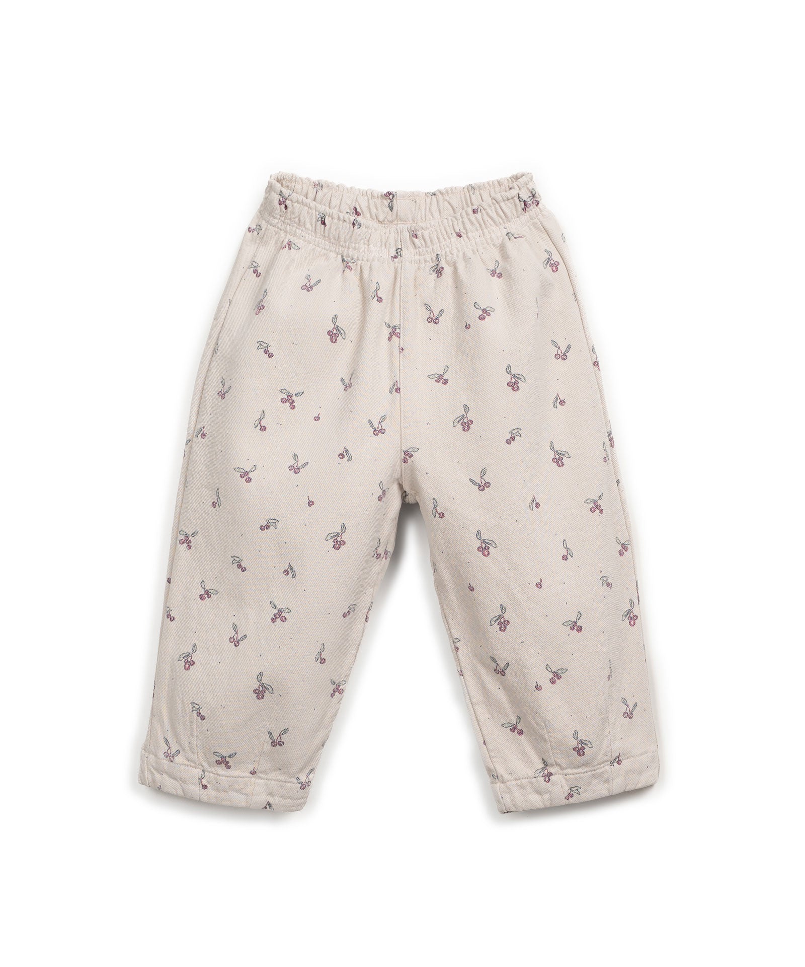 Play up printed twill trousers | tones