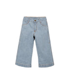 Play up wide leg trousers | denim