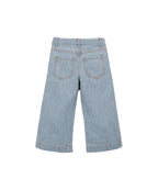 Play up wide leg trousers | denim