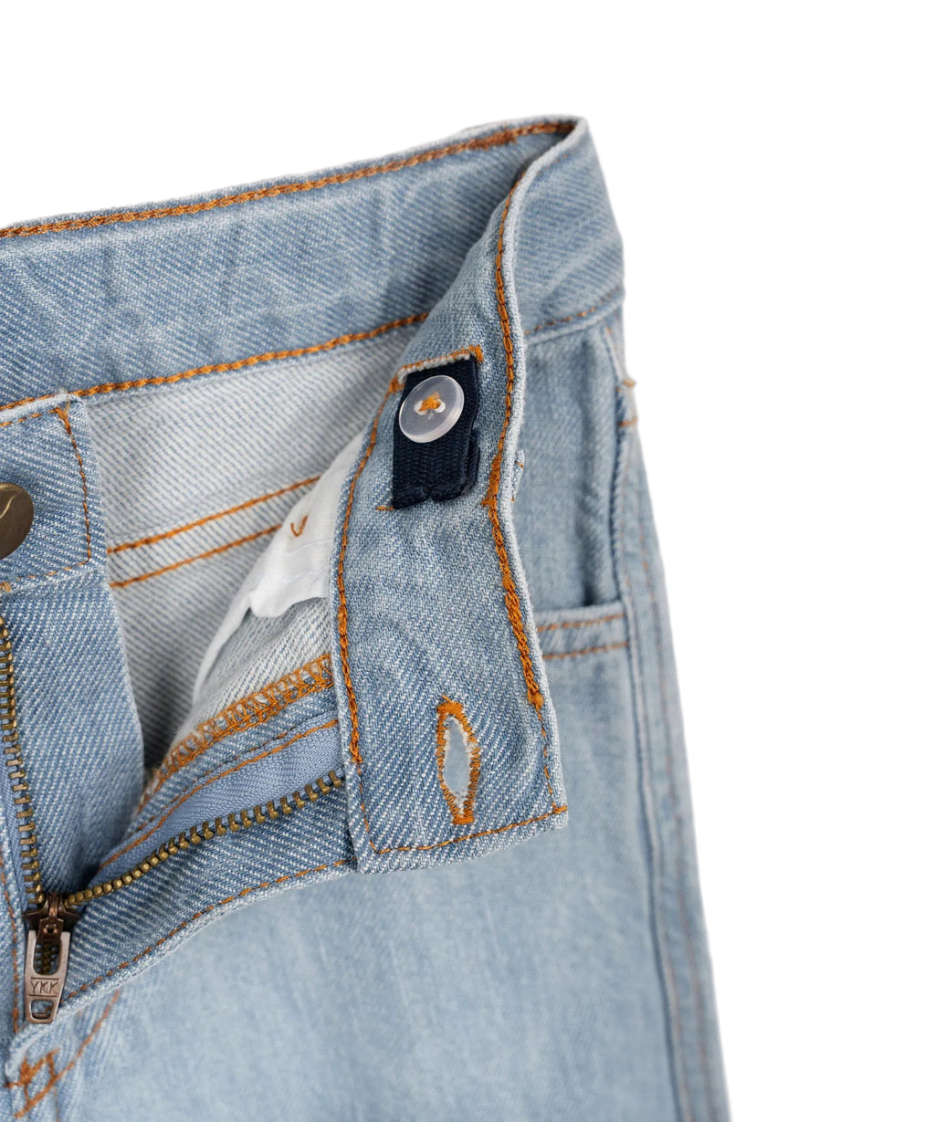Play up wide leg trousers | denim