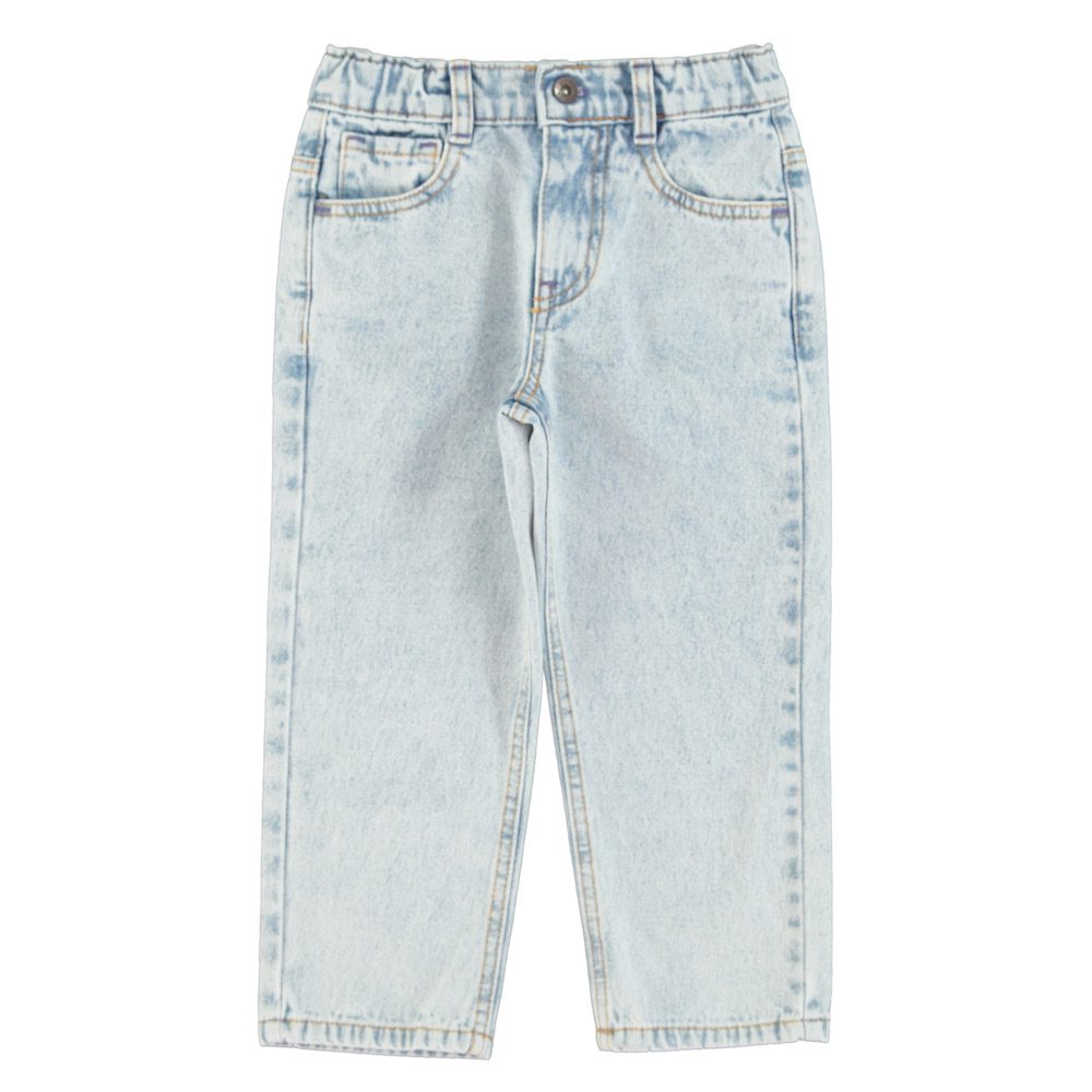 Piupiuchick unisex trousers | washed light blue denim