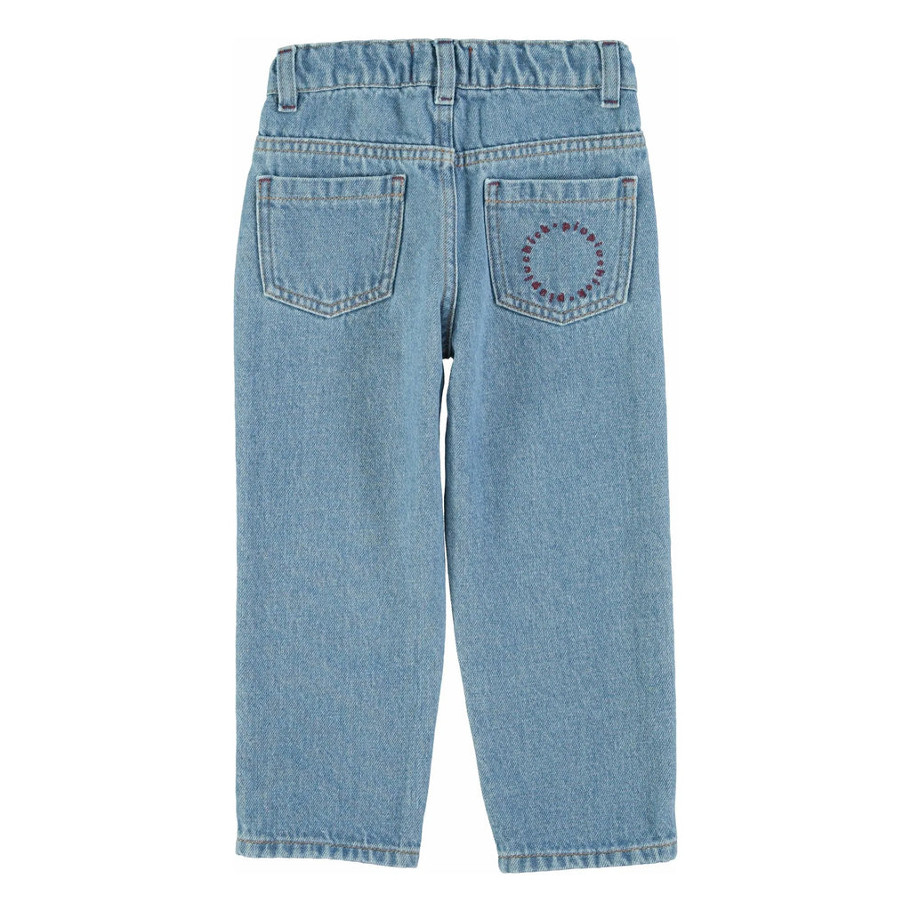 Piupiuchick unisex trousers | washed navy denim