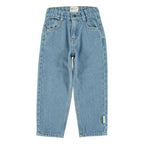 Piupiuchick unisex trousers | washed navy denim