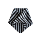 Striped scarf | brown