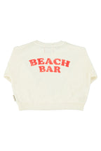 Piupiuchick sweatshirt | ecru w/ ice cream print