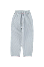 Piupiuchick unisex trousers  | ecru w/ indigo stripes