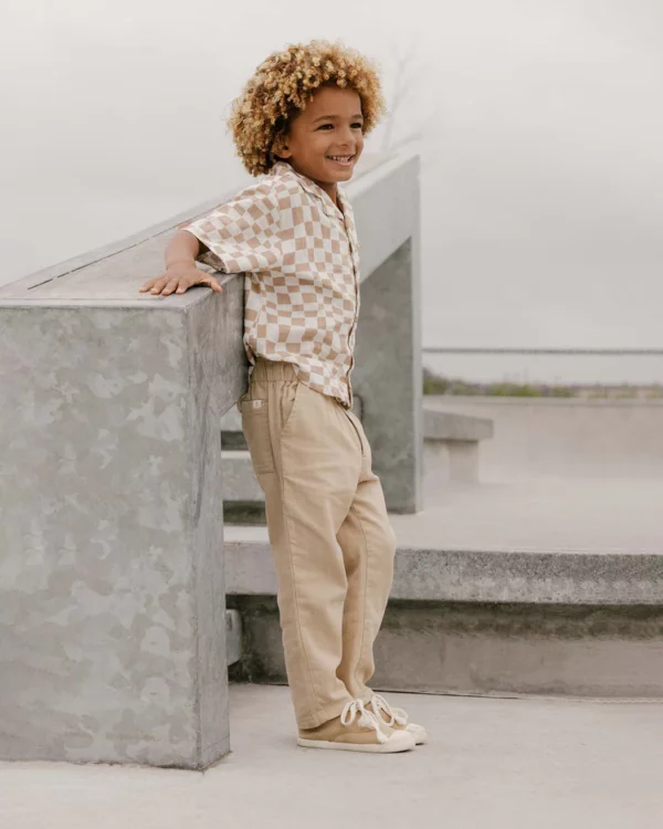 Rylee + Cru kalen pant || sand - Afbeelding 2