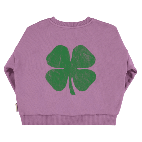 Piupiuchick Sweatshirt | Mauve w/ "lucky luke" print - Afbeelding 2